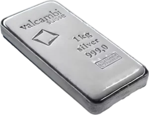 1 Kilo Silver Bar | Valcambi - Image 3