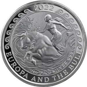 1 oz Europa Silver Coin | 2022 - Image 2