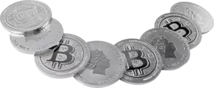 1 oz Silver Bitcoin - Image 2