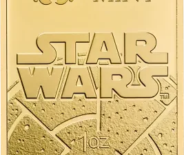 1 oz Star Wars Dark Side Gold Bar | The Royal Mint