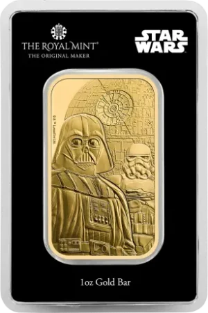 1 oz Star Wars Dark Side Gold Bar | The Royal Mint - Image 2