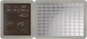 100 x 1g CombiBar® | Silver | Valcambi