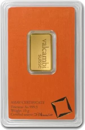 10g Gold Bar | Valcambi