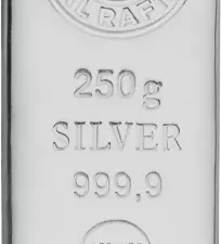 250g Silver Bar | Nadir Metal Rafineri